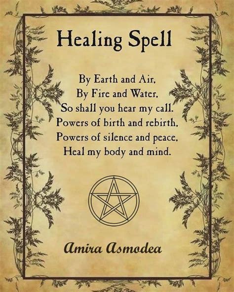 Magic spell incantation